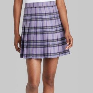 plaid tennis skirt